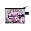 Cartoon wallet, handheld card holder with zipper, suitable for import