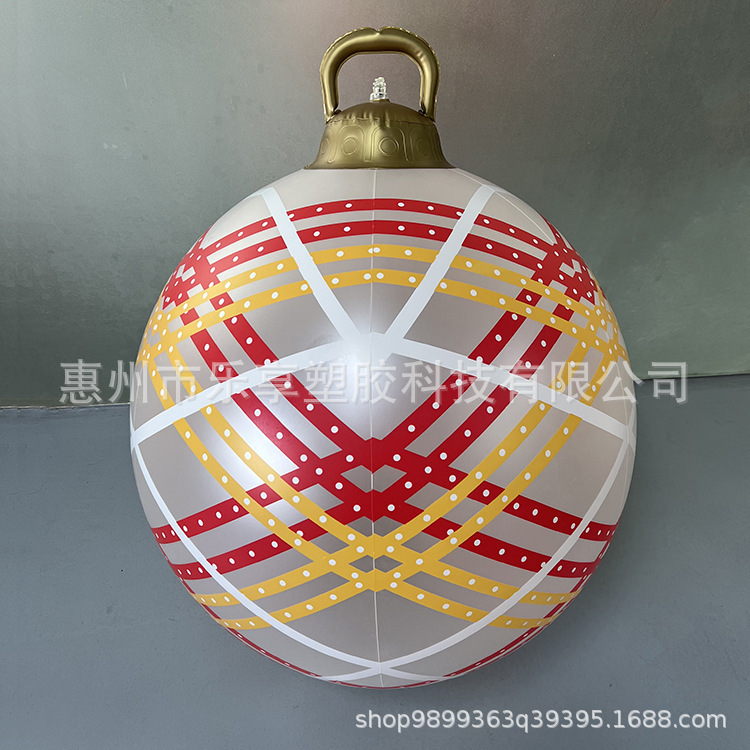工場在庫 PVC製 インフレータブル クリスマスボール クリスマス会場装飾 雰囲気ランタン|undefined