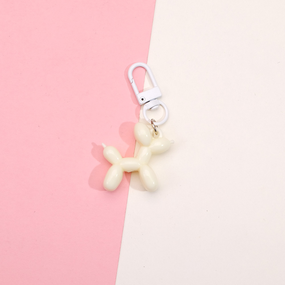 Colgante de globo de color tridimensional para perros bolsas de bolsillo bolsas de llaves colgantes de teléfonos móviles para bodas arrojar pequeños regalos