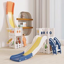 滑滑梯小型加厚滑梯室内儿童塑料滑梯组合家用宝宝上下可折叠玩具
