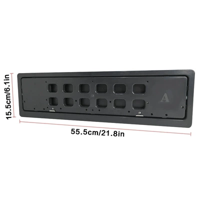 Factory Direct Sales European Standard Russian License plate holder/license plate holder