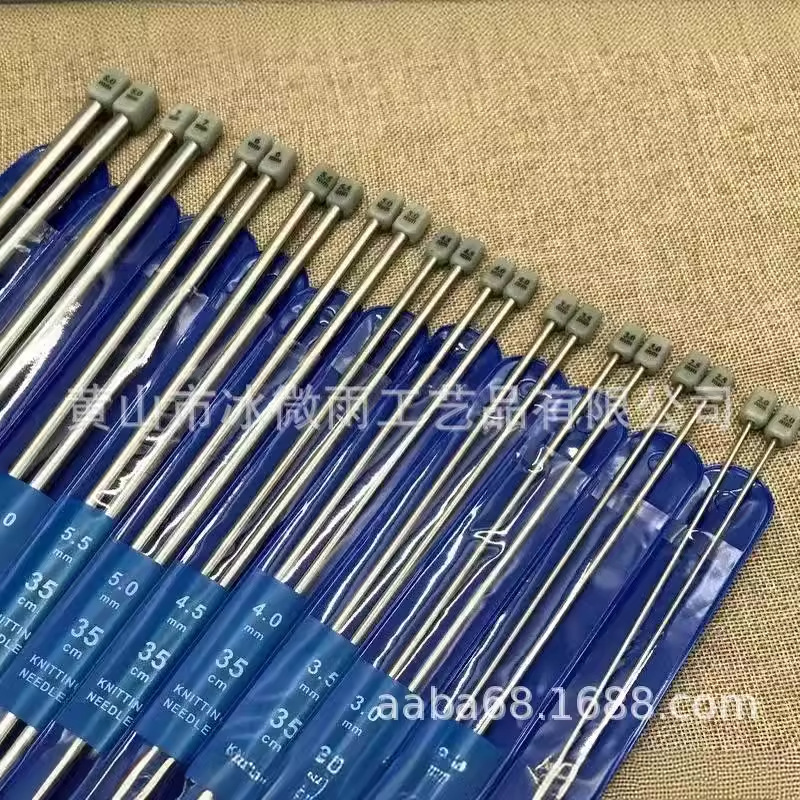 Cross-border stainless steel knitting tools single-point stainless…