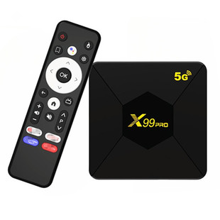 Cross-Border X99 Pro Rk3518 Set-Top Box 2Gb/16G Android 14.0 4K Hd Player Tvbox