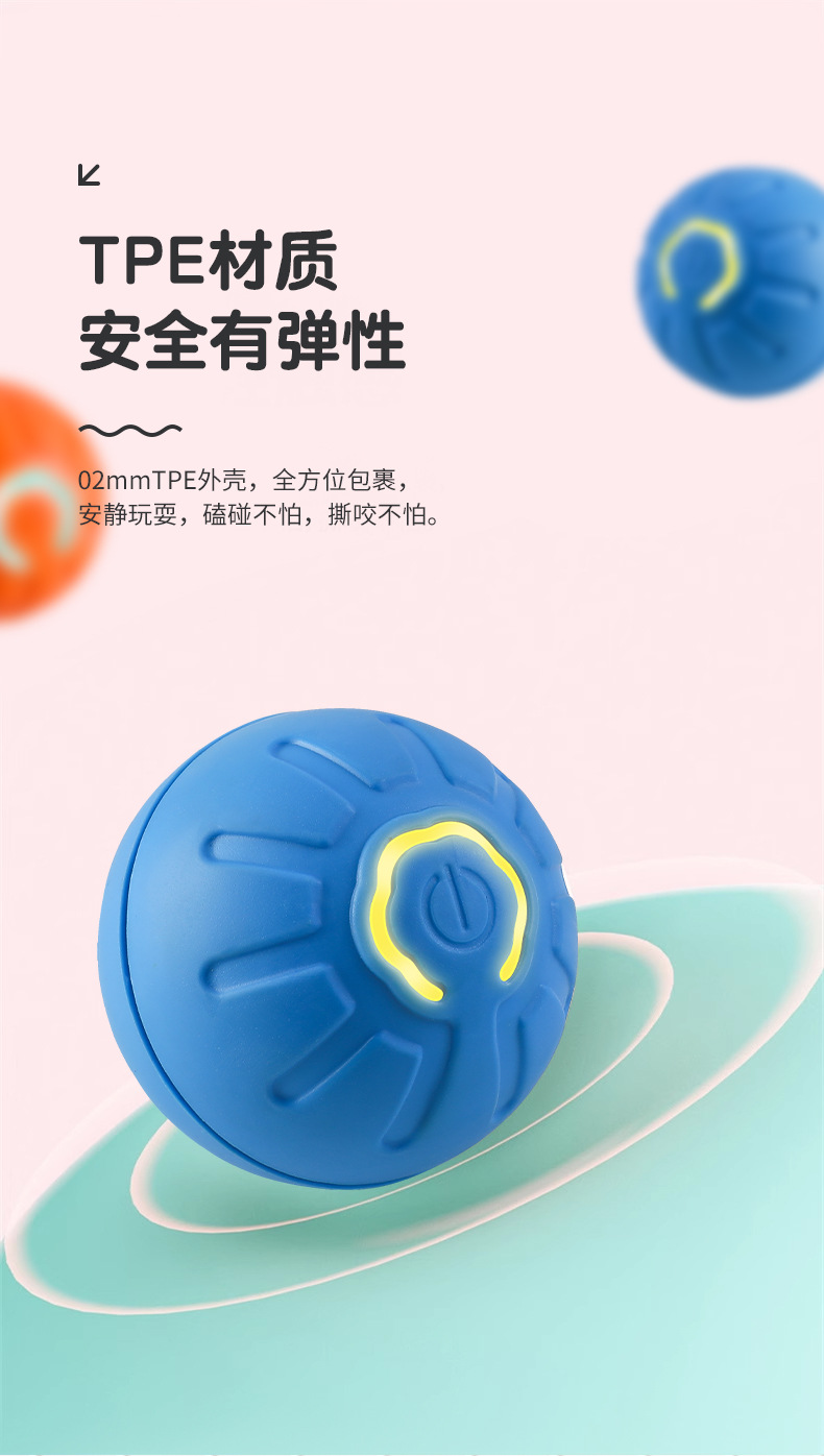 Title 7, Cat Interactive Bouncing Ball Smart Cat Toys US...