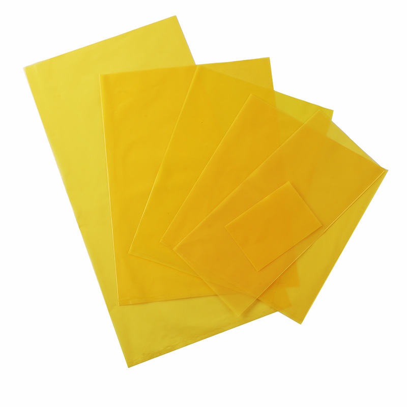 Suministro directo de fábrica amarillo VCI fase gaseosa bolsa antioxidante piezas de hardware accesorios de instrumentos de precisión bolsillo plano PE bolsa antioxidante