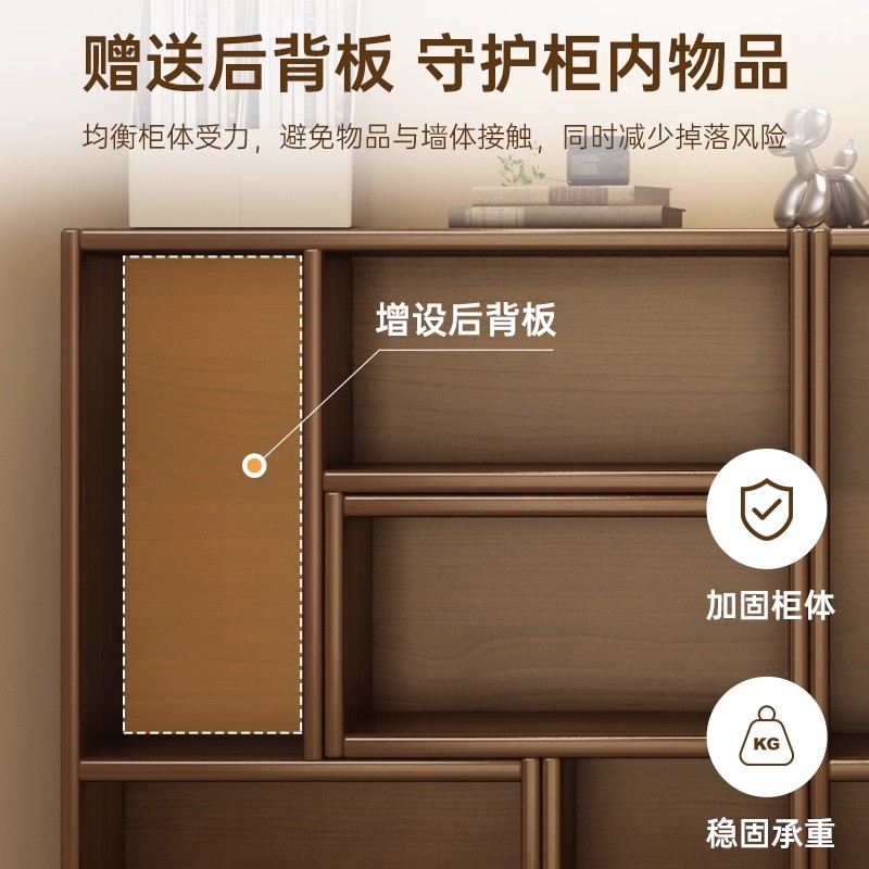 Estante de libro combinado estante de piso integrado contra la pared armario de montaje armario de esquina de sala de estar doméstica armario de exhibición