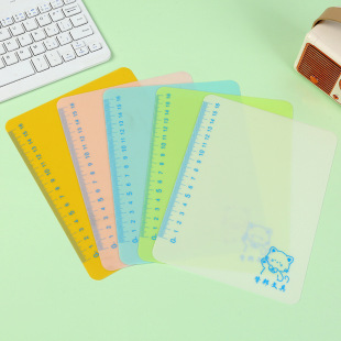 Color Writing Pad Student Exam Writing Soft Pad Kidsren's Painting Silicone Pad A5 Desktop Pad Wholesale