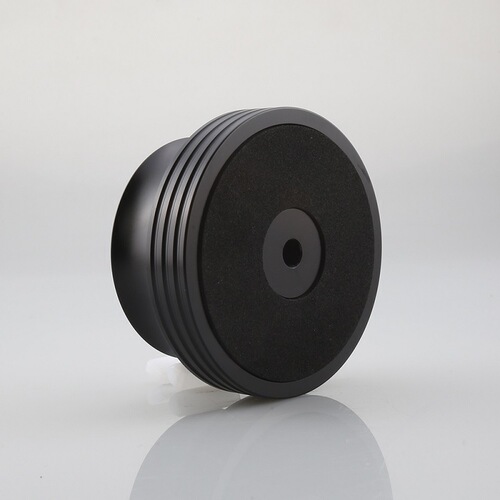 L410S/B Fever LP Black Vinyl Disc Clamper for Aluminum Record Player, Special Disc Clamping Anti-Slip Shock Absorber
