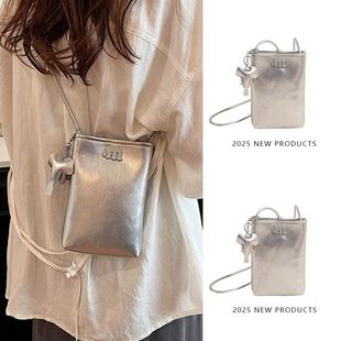 Cute shoulder bag, small small bag, one-shoulder bag, mobile phone, high-quality style