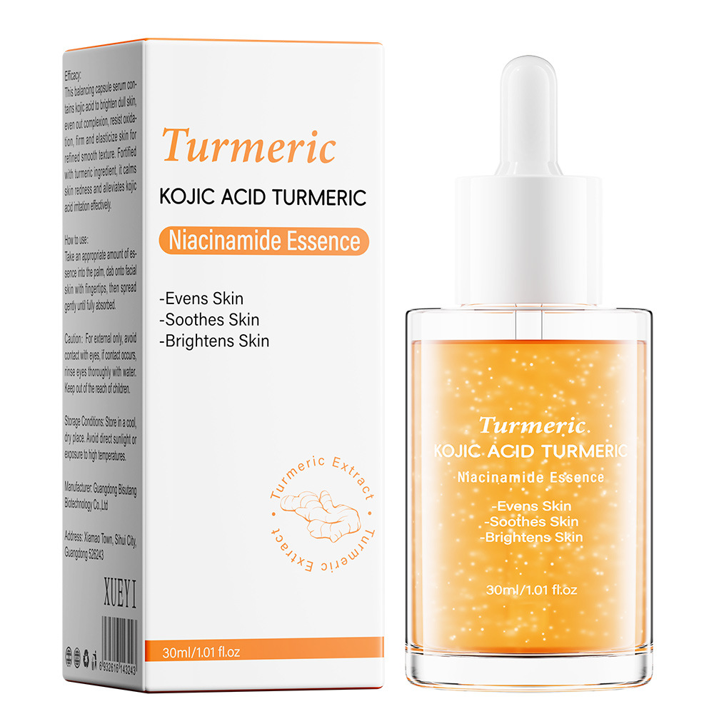 XUEYI Kojic Acid Turmeric Purifying Balance Capsule Essence 30ml