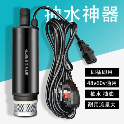 Dc Water Pump Watering Vegetables 12V24V48V60V Agricultural Marine Electric Water Pump Battery Car Water Pump