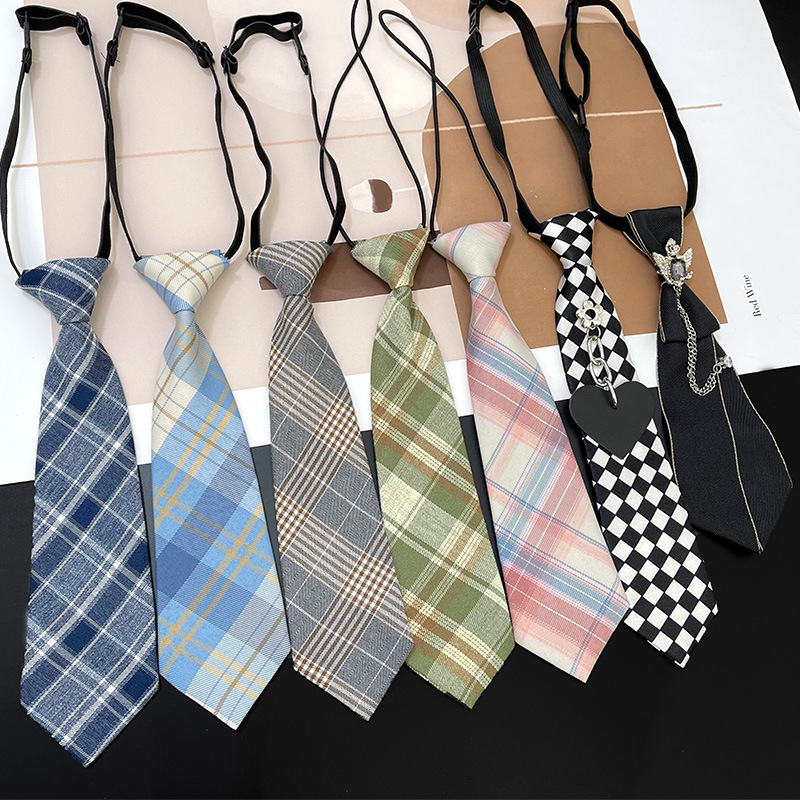 速酷童装韩版潮宝个性懒人男女孩儿童表演小领带 弹力松紧领带