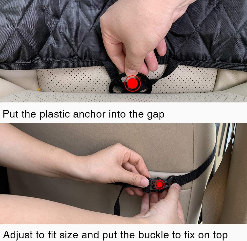 Pet Front Seat Cushion, Anti-Dirt and Waterproof, Rear Seat Dog Car Mat, Car Rear Seat Protector, Dog Seat Cushion
