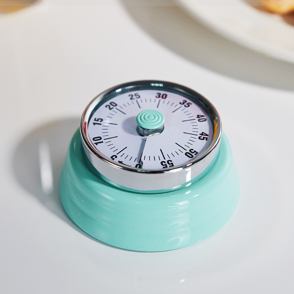 Cross -border metal round timer Time visual digital dial mechanical…