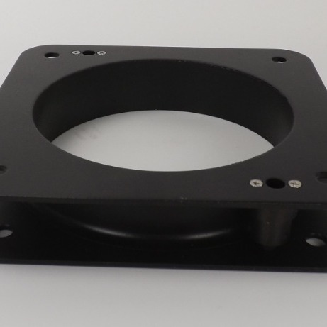 T型车载云台摄像机减震座 安装支架固定云台 橡胶黑色防震防水用