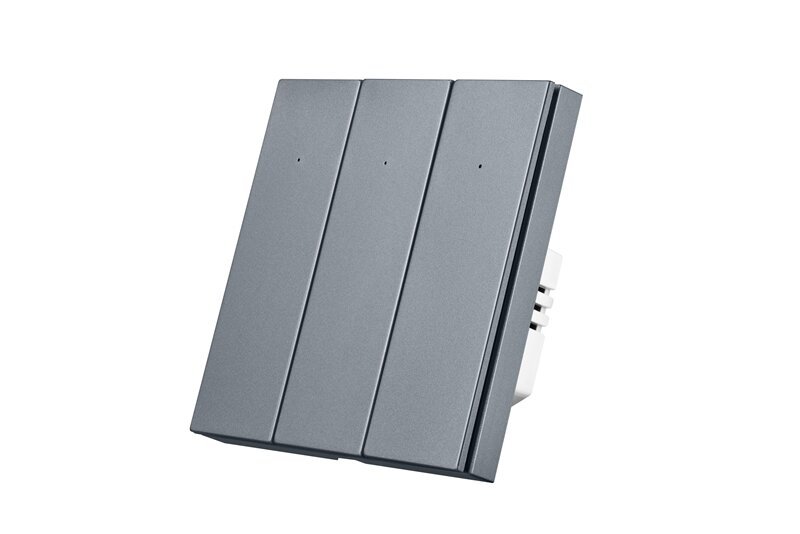 Interruptor Táctil de Pared Inteligente Estándar Europeo de ABS y PC con WiFi y Control de Voz