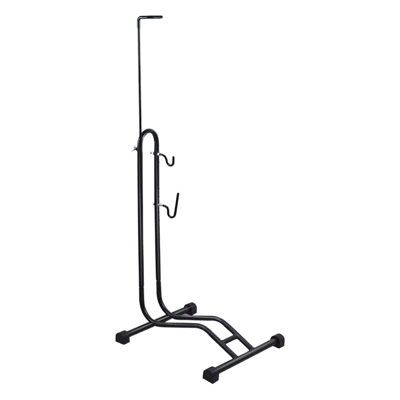 Estante de estacionamiento de bicicletas tipo L enchufable Estante de exhibición de bicicleta Estante de mantenimiento tres en uno
