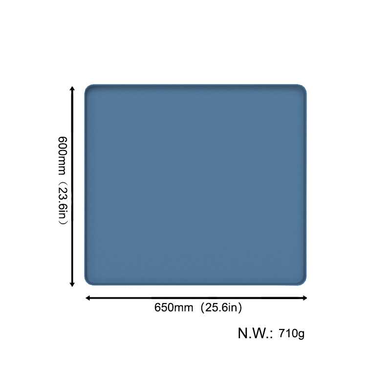 블루 (600*650mm)* 세탁기 패드 * 광장