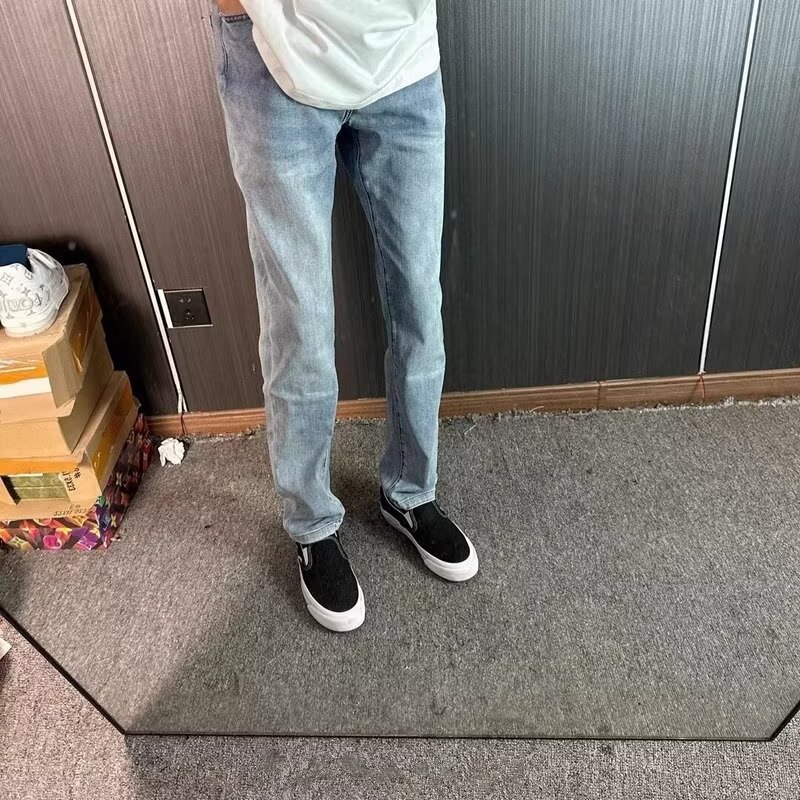 Pantalones vaqueros elásticos de la moda de los hombres de primavera y verano