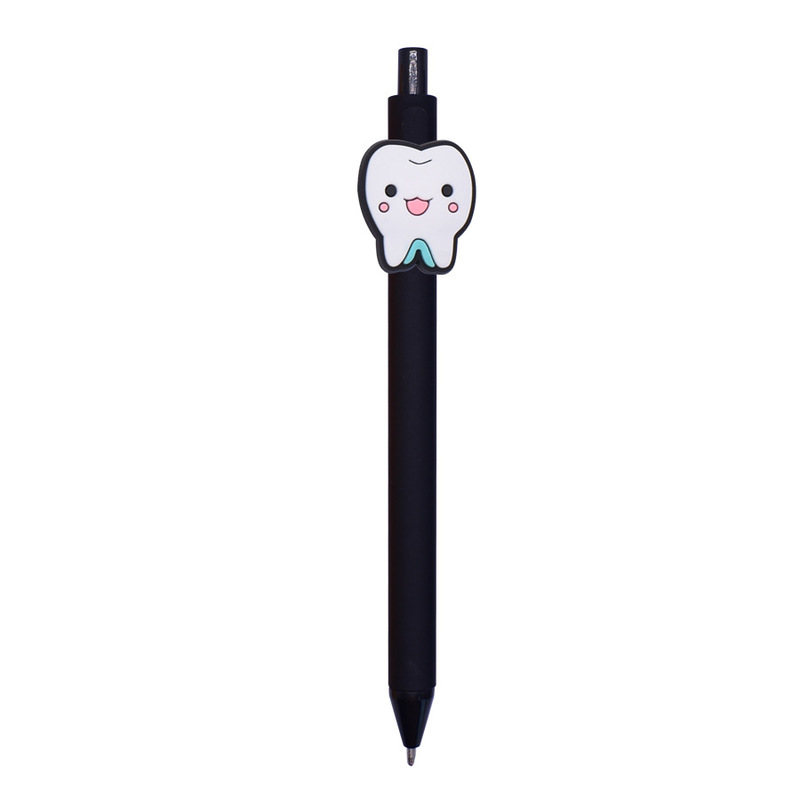 クロスボーダー新しい漫画歯ボールペン pvc 広告ペン学生ゲルペンパーソナライズ diy ペンかわいいボールペン|undefined