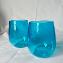 厂家批发塑料蛋杯高颜值无脚红酒杯子透明简约学生可爱餐饮水杯
