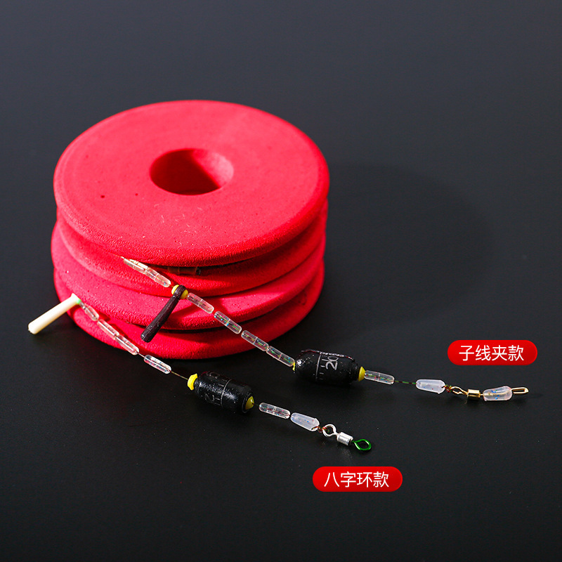 línea de punto de cambio de color conjunto de línea de pesca conjunto completo de pesca de Taiwán atado productos terminados grandes suministros de equipo de pesca de línea principal