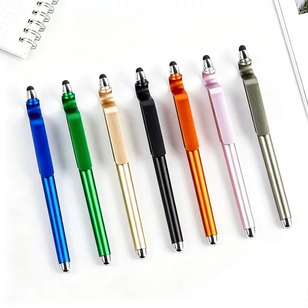 Manufacturer's In-Stock Wholesale Colored Paint Pen Holder, Capacitive Touch Pen, Customizable Logo, Gel Pen, Promotional Pen
