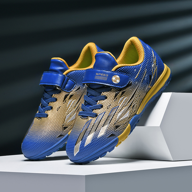 New campus season children's basketball shoes for school competitions and training, outdoor magic tape youth camping and hiking shoes