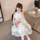 2024 Girl's Summer Princess Dress New Style Super Fairy Dress Little Girl's Summer Slip Skirt Children's Summer dress