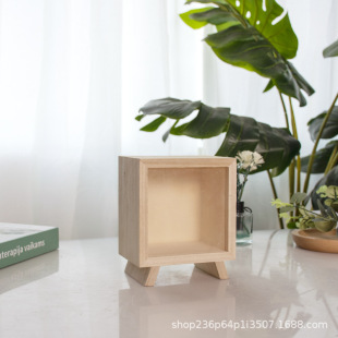 Wooden Piggy Bank Large Change Coin Storage Box Creative Kidsren's Lucky Money Piggy Bank Box
