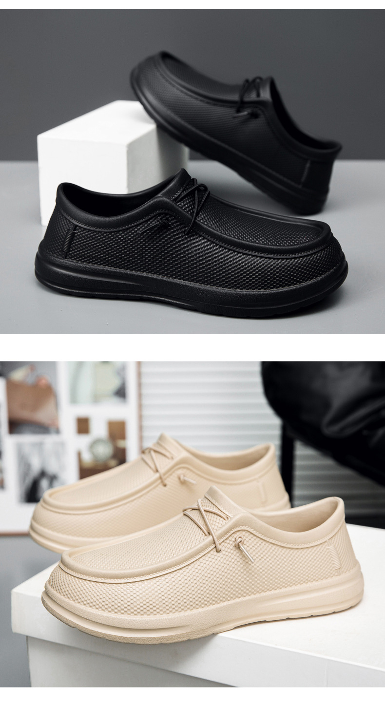 Xiyin's Popular Large-size Lightweight Leather For Men, Oil-resistant And Slip-resistant Chef Shoes, Cross-border_vogvips.com
