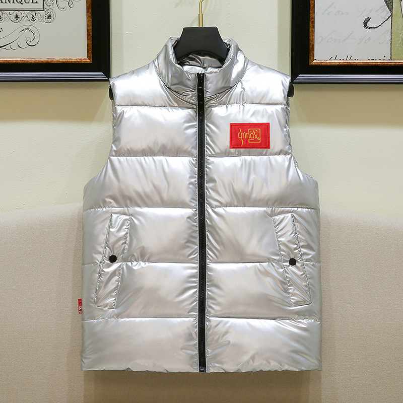 광택 있는 일회용 조끼 - 중국 표준 실버