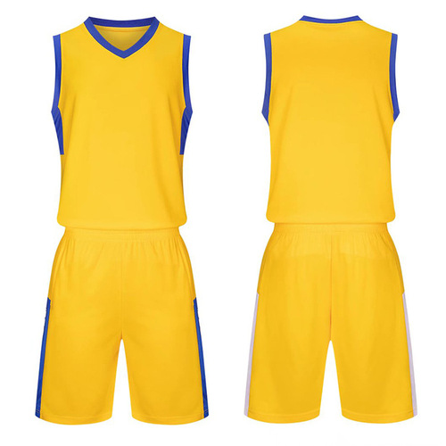Men's Basketball Uniform Set - Training Tank Top and Competition Shirt - Summer Basketball Training Camp - Quick-Drying Loose-Fitting Jersey