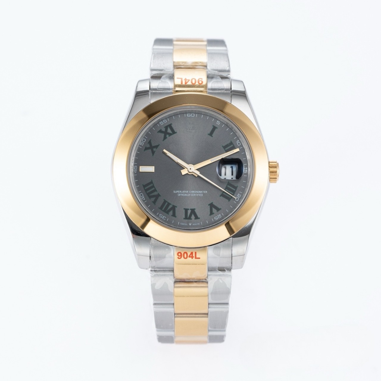 Reloj mecánico de acero de movimiento constante, reloj mecánico automático, reloj de pulsera para hombres