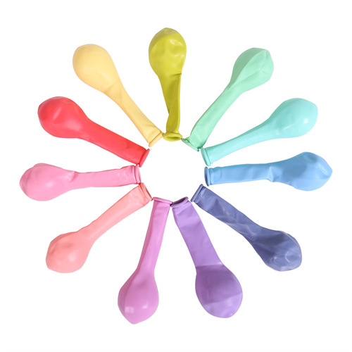 Small 5-inch macaron color latex balloons, wedding room decoration, party decoration, wedding candy color balloons, 1 pack of 200 pieces
