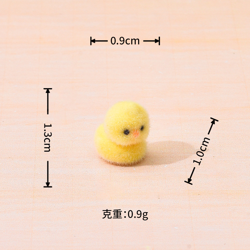 Nuevo flocado lindo cerdo rosa muñeca de escritorio de oficina creativa automóvil de resina hecha a mano artesanía ornamentos