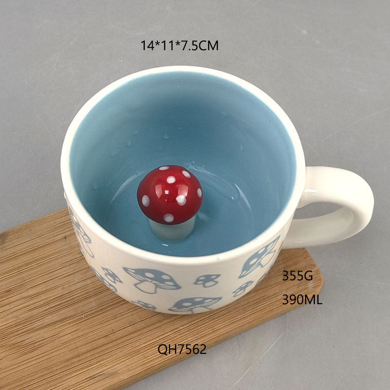 Taza de agua de cerámica de dibujos animados lindo taza 3D taza de dinosaurio taza de café verde taza de dinosaurio creativo