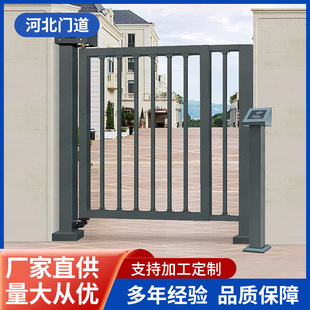 人行通道门人脸识别进出门禁道闸一体机车牌识别扫码门自动闸门-阿里巴巴