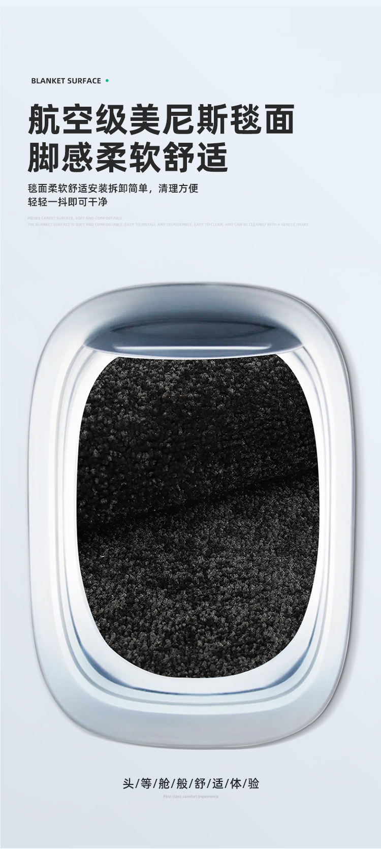Suitable for 24-26 Models of Zeekr 007Gt Car Floor Mats, Tpe Floor Mats, Trunk Mats, Environmentally Friendly Seat Back Cushions