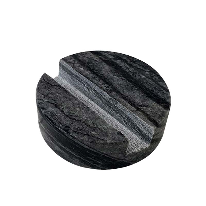 Patrón de madera antigua dia 8 * 3cm