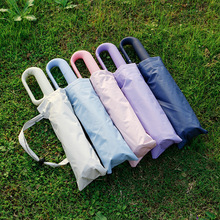 创意全自动环扣雨伞防晒防紫外线太阳伞折叠男大号防风自动伞批发