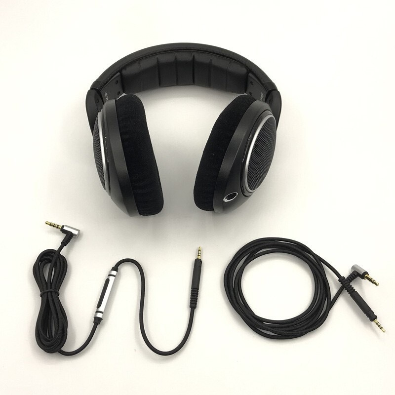 For Sennheiser HD598cs se HD 599 569 518 558 earphone line 560s with microphone audio line For Sennheiser HD598cs se HD 599 569 518 558 earphone line 560s with microphone audio line