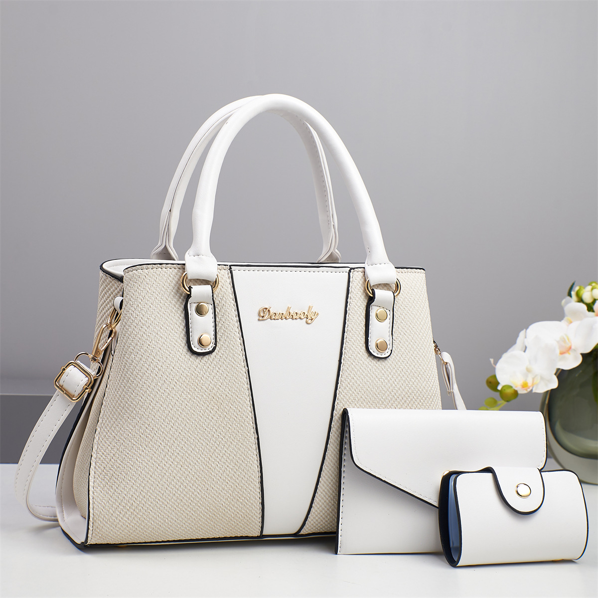 Bolsos para niños y madres bolsos de Taizhou bolsos de mujer bolsos de comercio exterior bolsos de hombro de gran capacidad costuras de moda bolsos transfronterizos