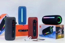 厂家直销 L12蓝牙音箱大音量超重低音炮小型音响户外插卡RGB彩灯