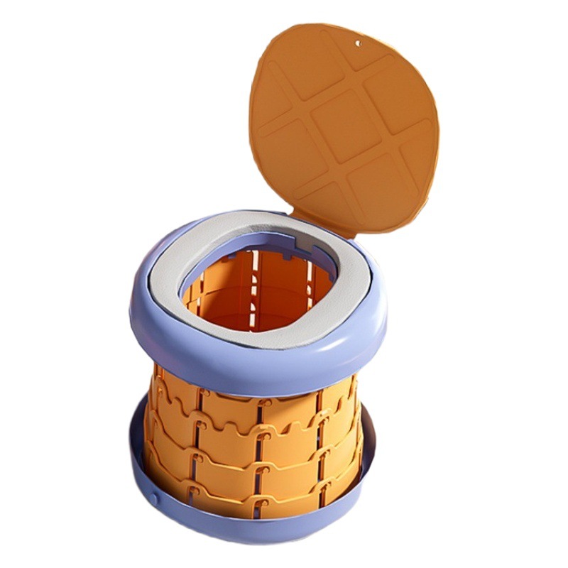 Inodoro plegable para niños orinal portátil para hombres de los niños orinal al aire libre inodoro de viaje para bebé