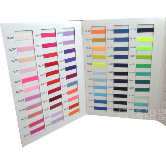 1cm elastic band wholesale color back collar webbing underwear shoulder strap sweater piping edging strip in stock color card