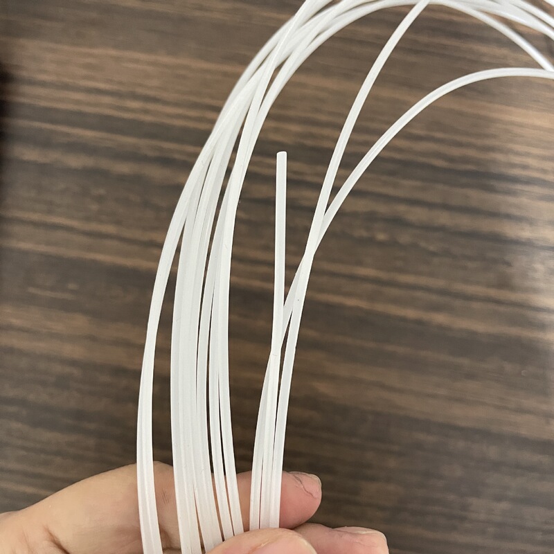 Source factory pe plastic strip PE shaped Strip solid cartilage filling strip bone strip thin strip plastic rod support strip