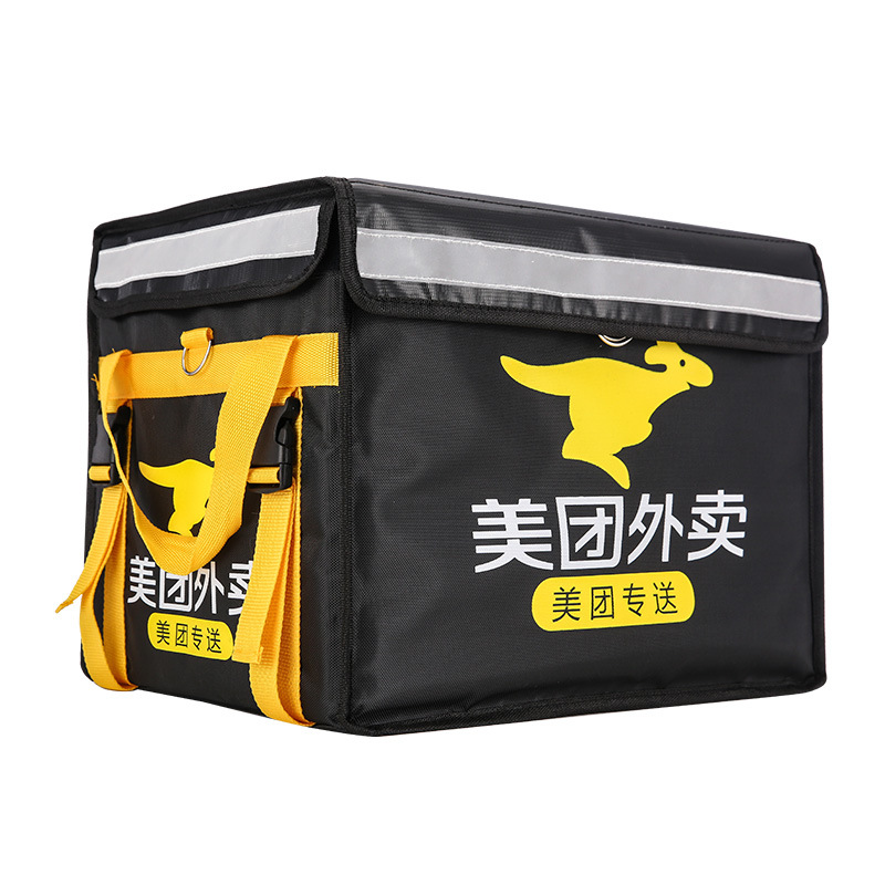 Caja Térmica de Reparto de Tela Oxford, Portátil, para Entrega de Comida