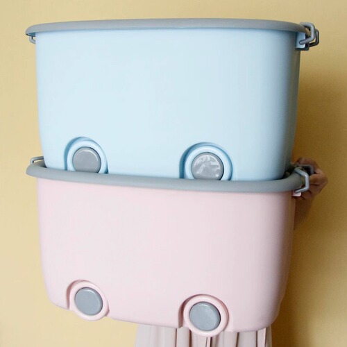 Toy box children's storage box home cute organization box snack storage box baby clothes storage box small household items