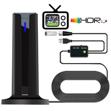 亚马逊爆款dvb-t高清室内电视天线带放大器有源HDTV DTMB电视天线